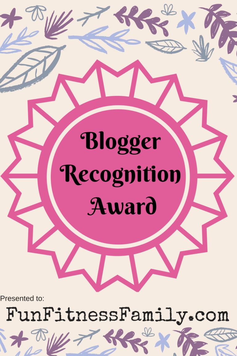 Blogger Recognition Award