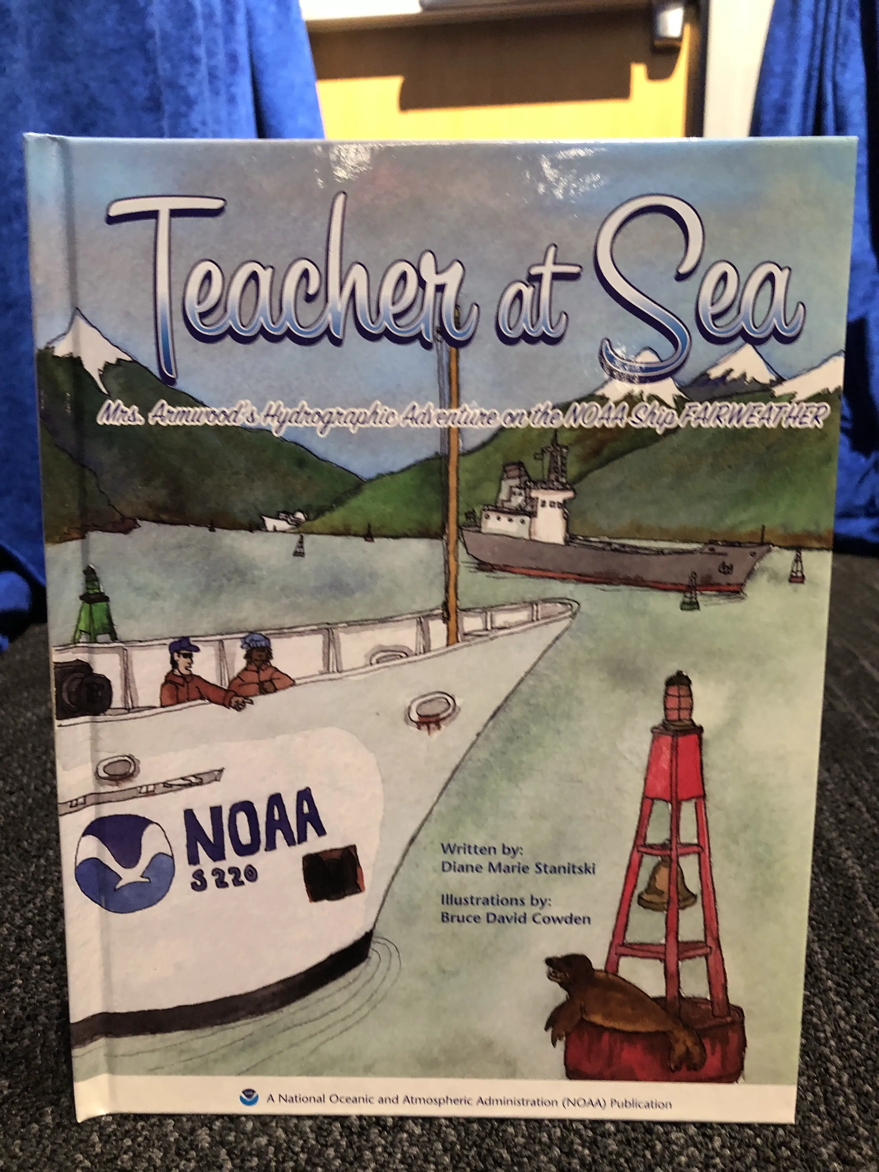 DIY STEM Learning Activity - Read Teacher at Sea NOAA Expedition Book!