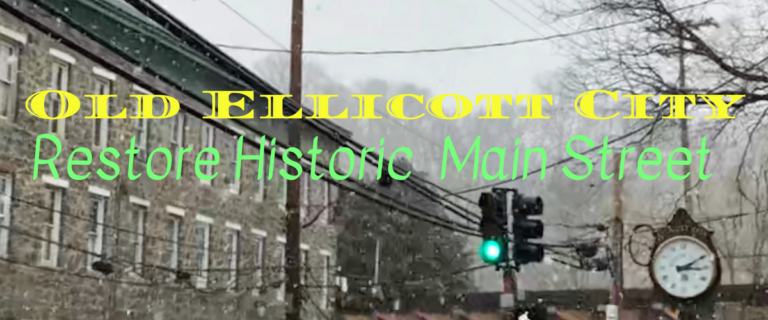 Old Ellicott City Main Street