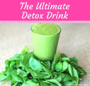 The Ultimate Detox Drink is all-natural, simple to make, and jam-packed full of vitamins and nutrients that will keep you full and healthy!