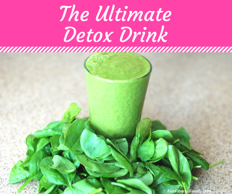 The Ultimate Detox Drink is all-natural, simple to make, and jam-packed full of vitamins and nutrients that will keep you full and healthy!