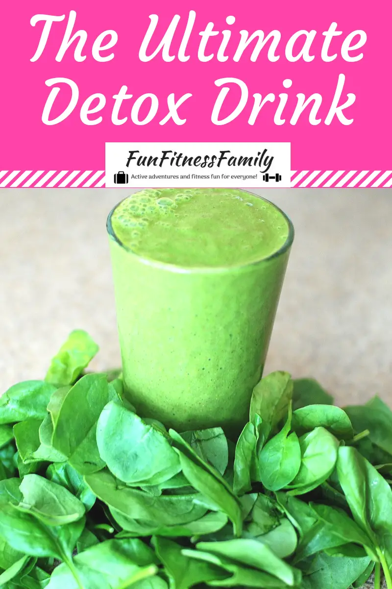 Thie Ultimate Detox Smoothie is an all-natural, low cost, vitamin and nutrient-rich elixir that will get you feeling and looking good in no time! #healthyliving #detox #weightloss #healthyrecipes