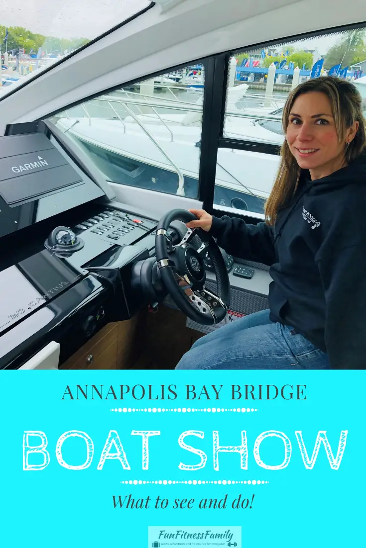 Annapolis Bay Bridge Boat Show - The Nation's LARGEST In-Water Boat Shows. Find out what to see and do. PLUS, take a peak inside a million dollar YACHT! #boatshow #annapolis #boating #yacht