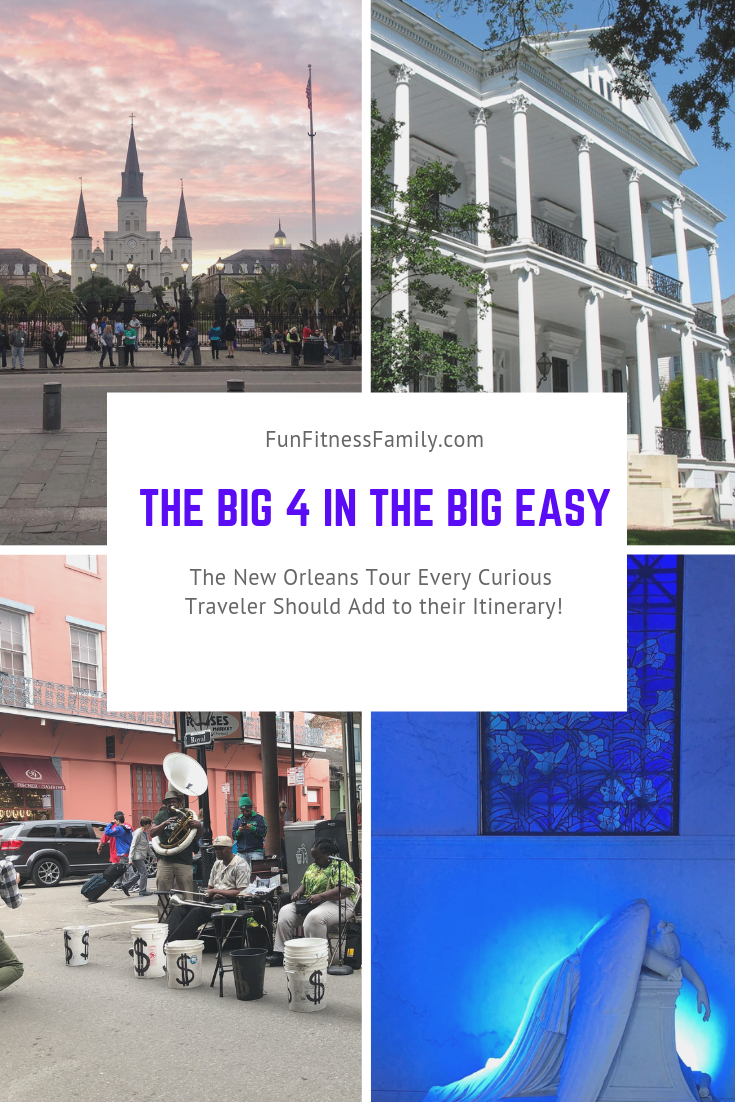 The Big 4 In the Big Easy is the New Orleans Tour Every Curious Traveler Should Consider Adding to their Itinerary! #neworleanstour #gardendistrict #metairiecemeterytour #travel