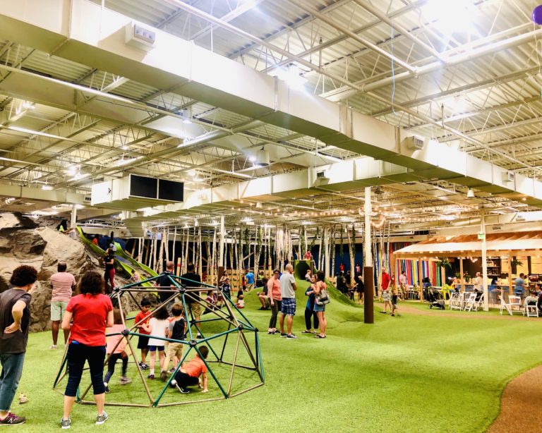 Badlands Play Space is an indoor play center in Bethesda, MD