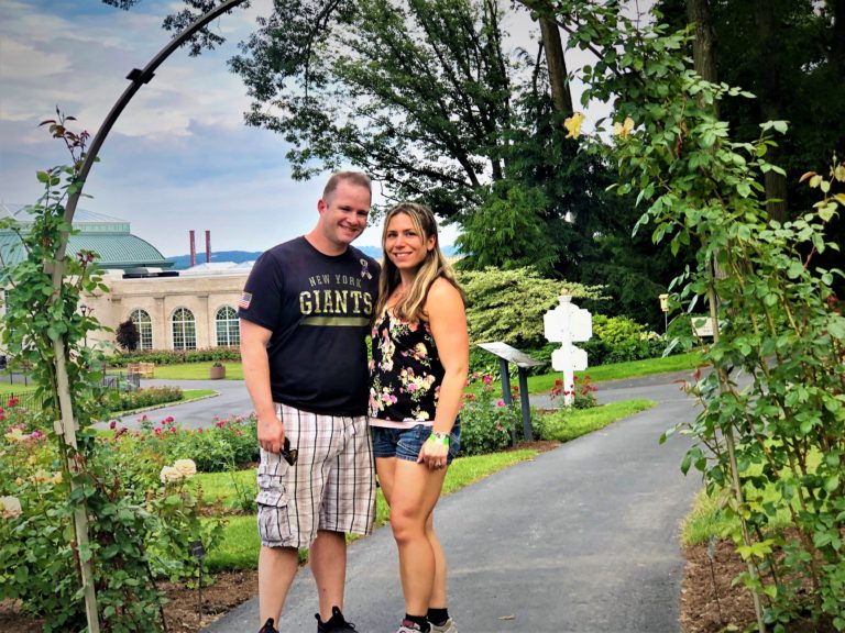 Hershey Gardens is one of the top rated attractions in Pennsylvania Amish Country. The sprawling grounds include a children's garden and a butterfly aviary. Don't miss it if you visit Hersheypark! #Hersheypark #HersheyPA #HersheyGardens #FamilyTravel #BotanicalGardens