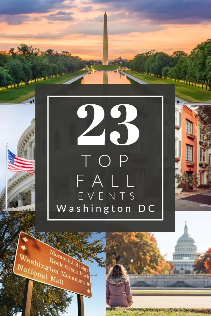 There are dozens of fun events planned in Washington D.C. this fall from family Halloween events to foodie festivals. #WashingtonDC #FallEvents #HalloweenEvents USTravel #USCities