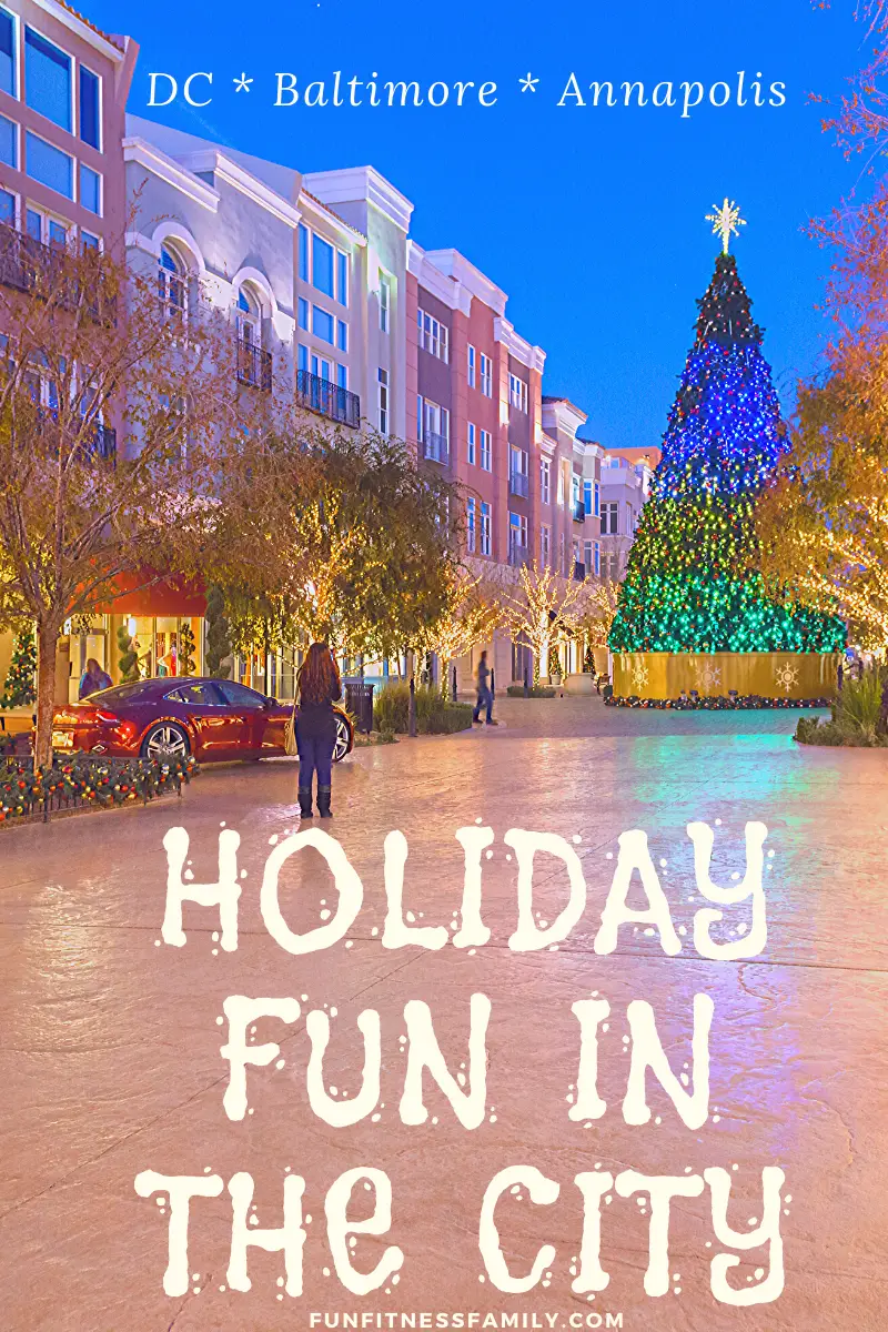 Check out this great list of FREE holiday events in D.C., Baltimore, Annapolis, and Northern Virginia! #freeholidayevents #dc #baltimore #northernvirginia #annapolis #familytravel #christmasindc