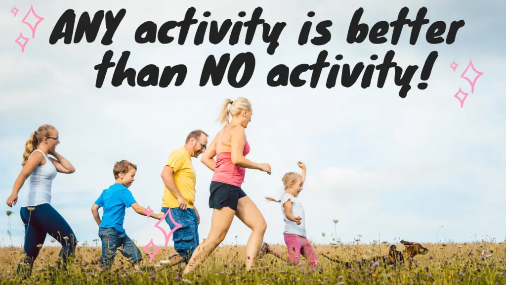 Any activity is better than no activity. Check out these tips for fitting in a daily workout!