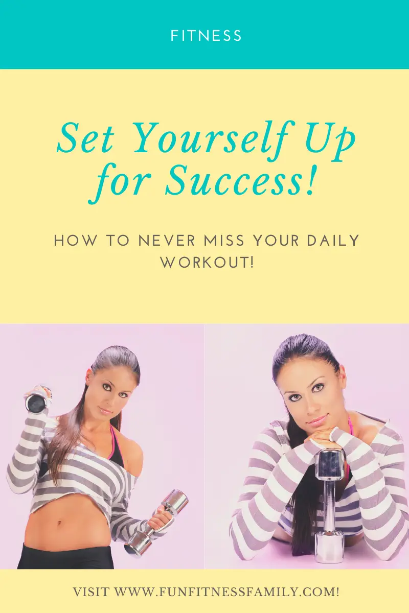 How to Never Miss Your Daily Workout! Tips to exercise daily to reduce stress and keep yourself calm and happy! #fitness #dailyworkout #exercisetips #timemanagement