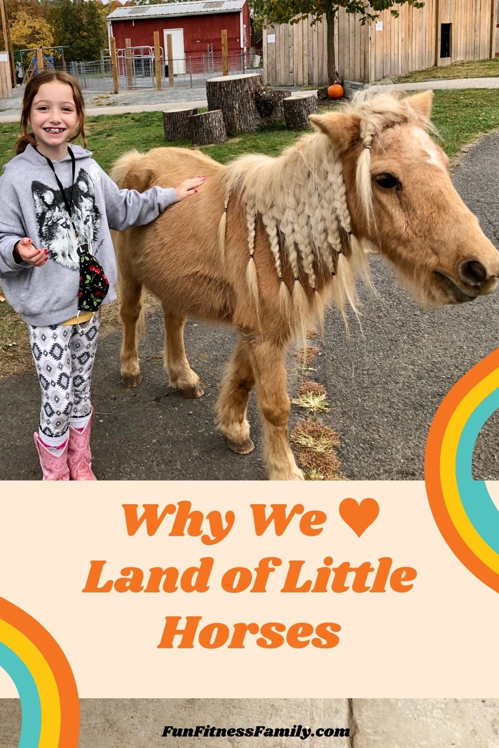 Land of Little Horses is a family favorite in the Gettysburg, Pennsylvania area. This performing animal theme park has about 50 miniature ponies plus 100 other animals. #ustravel #miniatureponies #gettysburg #familytravel #themeparks