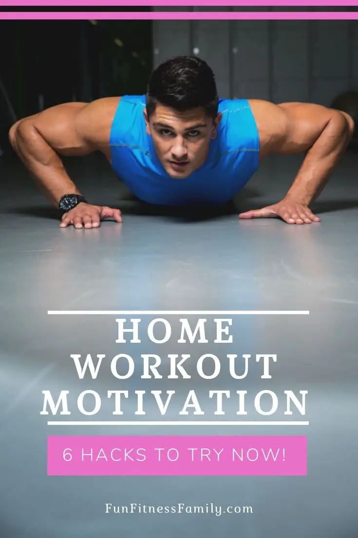 Check out these six easy ways to find motivation to workout at home! #homegym #fitnessinspiraion #homeworkout #fitnesshacks