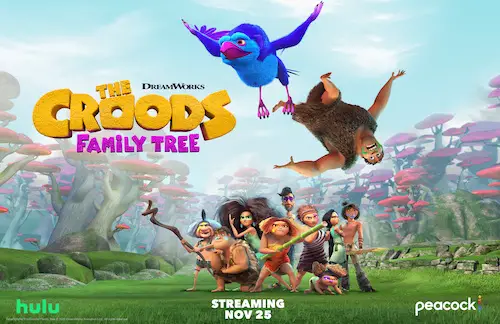 The Croods Family Tree on Peacock and Hulu