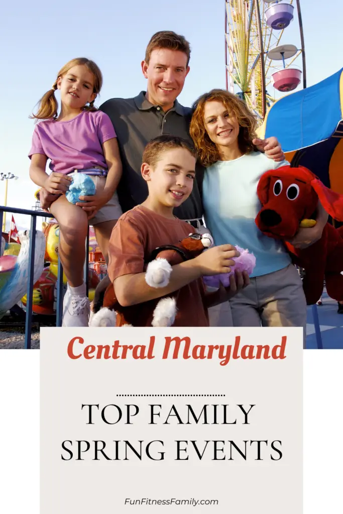 There's lots of fun family events this spring in Maryland! From festivals to amusement parks and free activities, there is always something fun to do ! #centralmaryland #dmv #howardcountymd #nationalharbor #montgomerycountymd #baltimore 