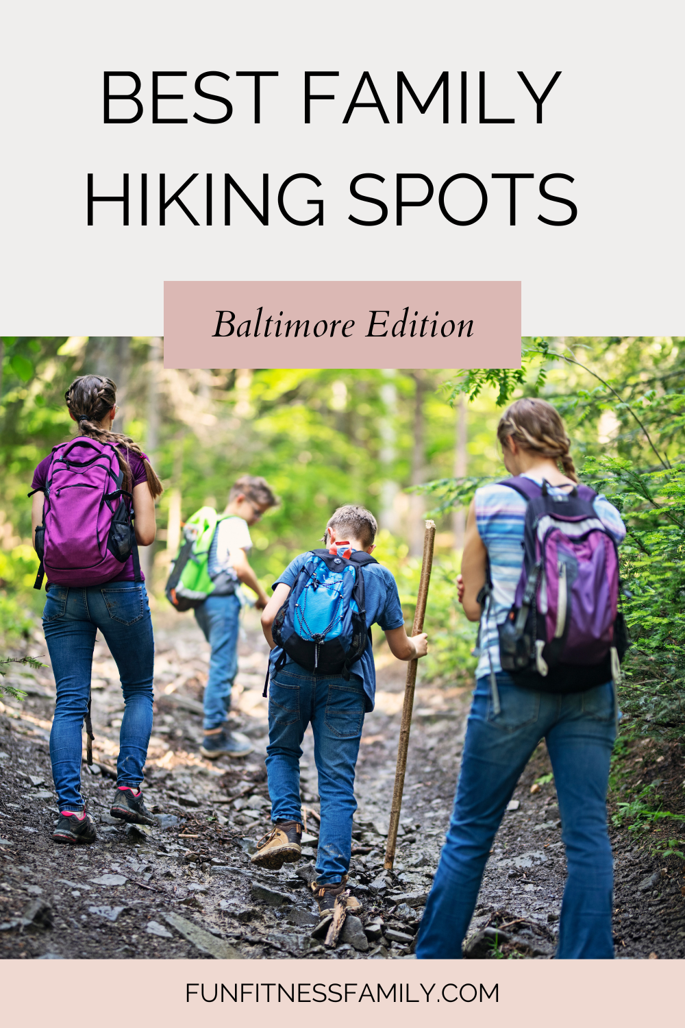 Discover the best family hiking trails near Baltimore. #hiking #familyhike #Baltimore #Maryland